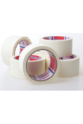 Büro İş Personel Güvenliği İçin 20mmx25mt Mini Koruyucu Kağıt Maskeleme Bandı Diğer