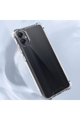 Zore Galaxy Uyumlu A05 Kılıf Nitro Anti Shock Silikon - Renksiz Renksiz