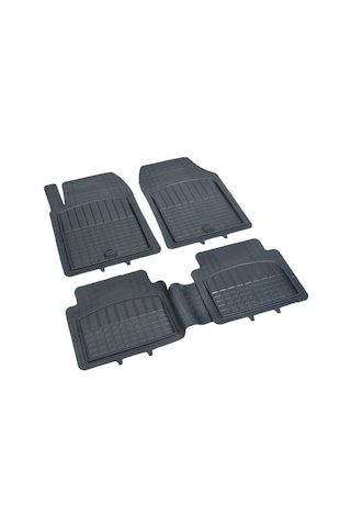 Dacia Lodgy Uyumlu Universal Pufi Race Paspas Koyu Gri Renk