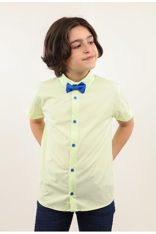 Toontoy Kids Toontoy Erkek Çocuk Gömlek Sarı