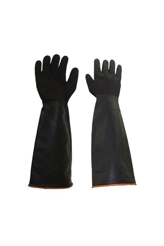 Asit Eldiven 30 Cm Turuncu