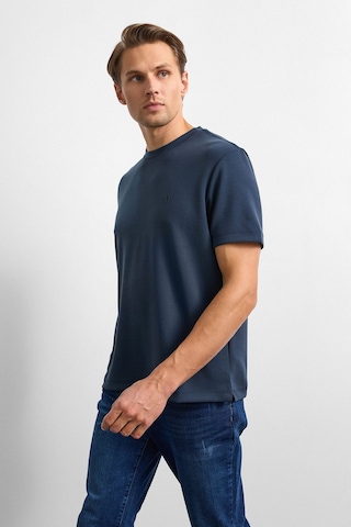 Backandbond Lacivert Regular Fit Basıc Tişört