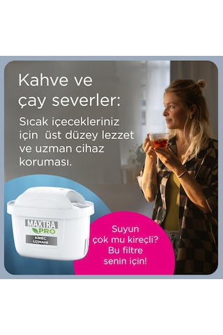 BRITA Maxtra Pro Kireç Uzmanı Yedek Su Arıtma Filtresi 6'lı