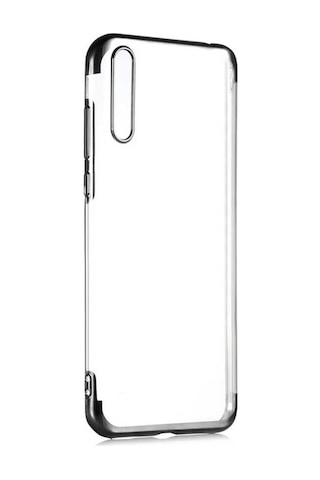 Huawei P Smart S (Y8P) Kılıf Zore Dört Köşeli Lazer Silikon Kılıf