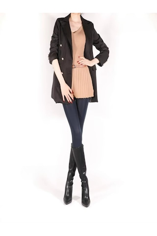 Ece's Design Külotlu Çorap Elegant 120d Pamuk Astarlı W8539 Siyah