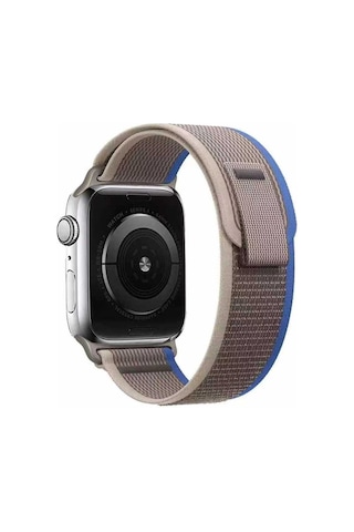 Apple Uyumlu Watch 7 41mm Zore Krd-77 Hasır Kordon