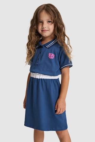 U.s. Polo Assn. Kız Çocuk Açık Lacivert Elbise Örme 50325649-vr059