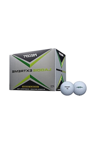 24'lü Paket Beyaz Golf Topları, Yüksek Kalite Ve Performans Açık Altın