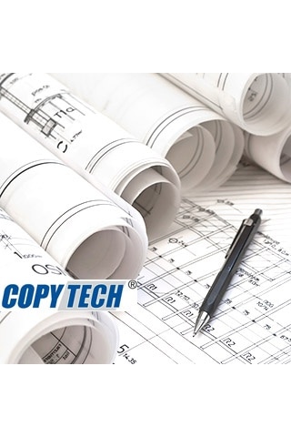 İnkjet Polyester Film Harita Çizim Polyesteri 91.4cmx30m 150 Mic