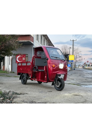 Volta Vt5 Elektrikli Üç Tekerlekli Motosiklet Kabinli 3500 W Kırmızı