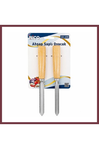Storeşahin Ahşap Saplı Metal Oyacak 24cm Shn0720