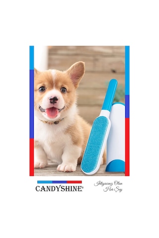 Candyshine 3 Parça Temizlenebilir Tüy Toplama Fırça & Yıkanabilir Rulo Seti