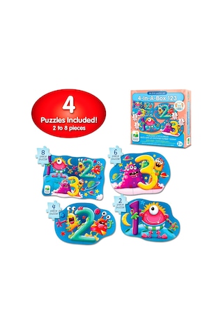 The Learning Journey 4 Puzzle Bir Arada 123