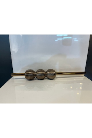Petra Çizgili Metal Kulp 32mm Bronz Dolap Kapak Tv Ünite Modern Çekmece Mobilya Kulbu Komidin Bronz