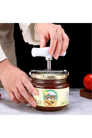 Dinosaurs Three Beans Manuel Ayarlanabilir Paslanmaz Çelik Kolay Can Kavanoz Açacağı 1 4 Inç Cap Kapak Açacağı Ahşap