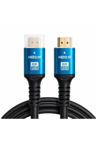 8k Ultra Hd 2.1v 48gbps Hdmi Kablo 1.5 Metre Altın Kaplama