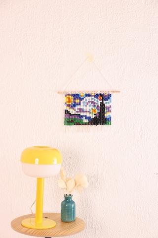 Fiskos. Tr Van Goghyıldızlı Geceler Boncuk Tablo Kendin Yap Kiti Kendin Yap Kit