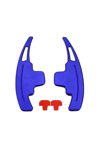 Besthome1 Mavi Renkli Alüminyum Direksiyon Vites Paddle Uzatma - Mercedes İçin