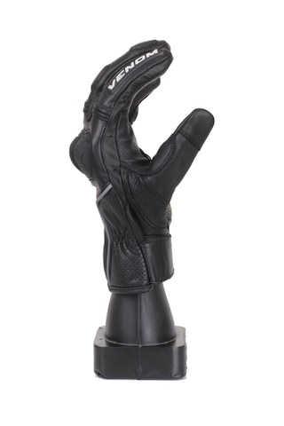 Venom Motosiklet Deri D1 Kısa Full Koruma Leather Motorcu Eldiveni