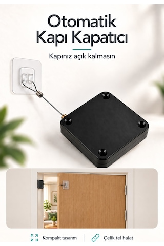 Otomatik Kapı Kapatıcı Ev İçi Kullanım 1.2m