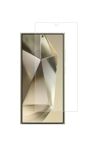 Samsung Galaxy S25 Ultra İle Uyumlu Ekran Koruyucu Şeffaf Temperli Kırılmaz Cam Ekran Koruyucu