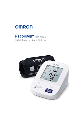 Omron M3 Comfort HEM-7155-E Intellisense Koldan Dijital Tansiyon Aleti