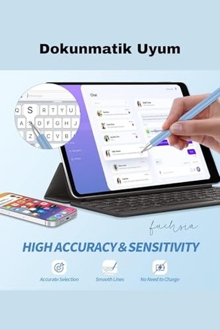 Fuchsia Matepad 11.5 Uyumlu Dokunmatik Ekran Uyumlu 2 İn 1 Tablet Kalemi Diğer