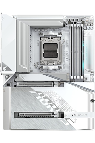 Gigabyte X870 Aorus Stealth Ice Am5 Ddr5 8200mhz Oc Atx Gaming Aaaa11gıg0052