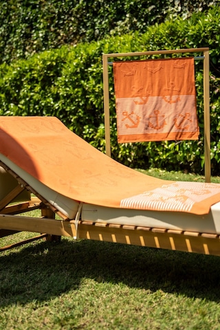 Menderes Home Cotton Collection Bukle Plaj Havlusu Çapa Orange