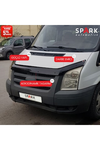 Ford Transit 2006-2013 Yıl Aralığı Uyumlu Ön Kaput Rüzgarlığı 4mm