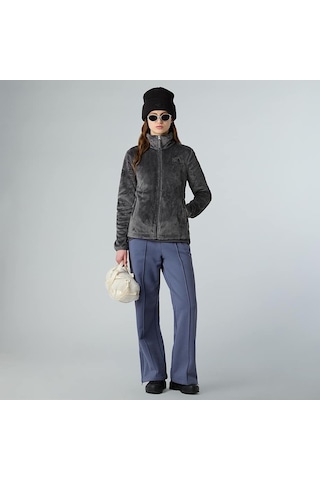 The North Face Osito Kadın Gri Dik Yaka Mont Gri