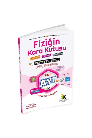 Yks-Ayt Fiziğin Kara Kutusu Konu Özetli Tamamı Çözümlü Soru Bankası