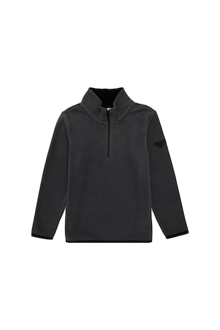 U.S. Polo Assn. Erkek Çocuk Yarım Fermuarlı Antrasit Polar Sweatshirt 50298060-VR006