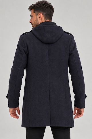 Plt9401 Dewberry Erkek Palto-diagonal Lacivert-2