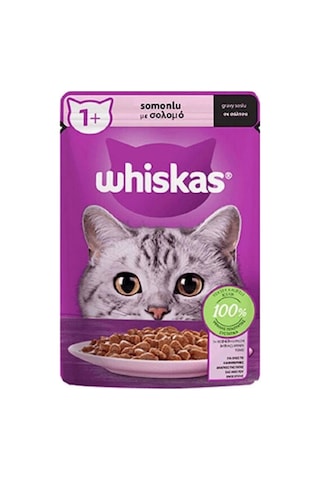 Whiskas Kedi Yaş Maması Somonlu 85 G Whiskas Kedi Yaş Maması Somonlu 85 G