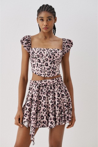 Sagaza Studio Ss6183 Bonnie Takım Leopar