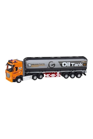 Uzaktan Kumandalı Tanker Tır 1:24 Ölçek Şarjlı Oyuncak Tır 2.4ghz Yakıt Tankeri Kamyon