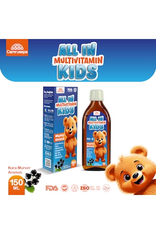 All In Multivitamin Kids Şurup 150 Ml