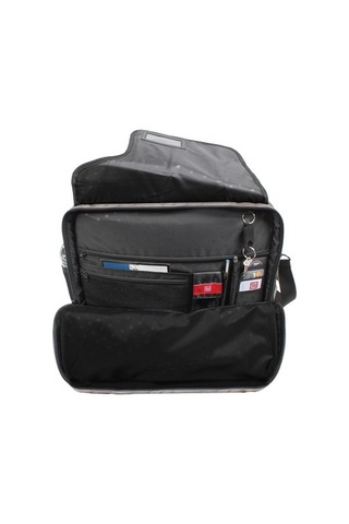 FUL USA Commotıon Siyah 17" Unısex Laptop Omuz Çantası Siyah