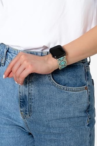 Hippi Charm Black 42-44-45-49 Mm Apple Watch Braided Band Diğer