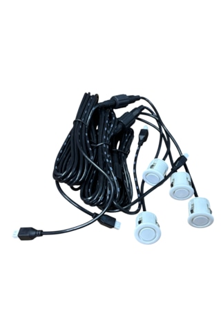 Araç Park Sensörü Gözü 18mm Beyaz Snr18-w 4 Adet Fiyatı