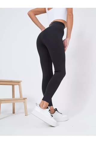 Moda-a Kaşmir Kaplamalı Termal Taytlar 174758489 SiYAH