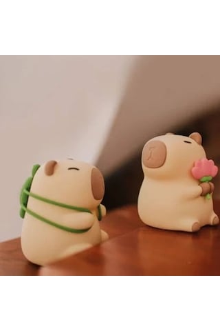 Capybara Night Light Sevimli Ve Yumuşak Işıklı Gece Lambası Cl-1616