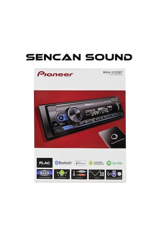 Pioneer Mvh-s325bt Bluetooth'lu - Sencan Sound