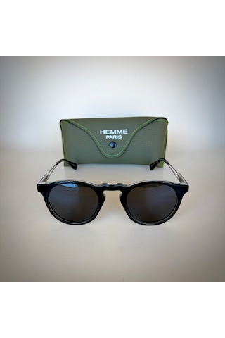 Hemme Paris He9025s C2 Unisex Güneş Gözlüğü Siyah