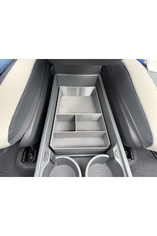 Kia Ev3 Süet Kaplı Orta Konsol Düzenleyici
