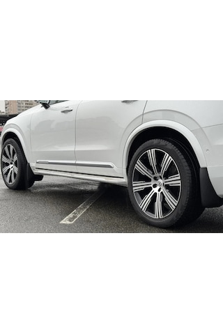 Volvo Xc90 Yan Basamak 2015-2024 Arası Uyumlu Beyaz