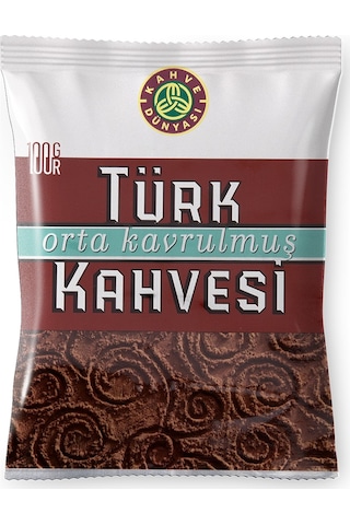 Kahve Dünyası Orta Kavrulmuş Türk Kahvesi 100 G Kahve Dünyası Orta Kavrulmuş Türk Kahvesi 100 G