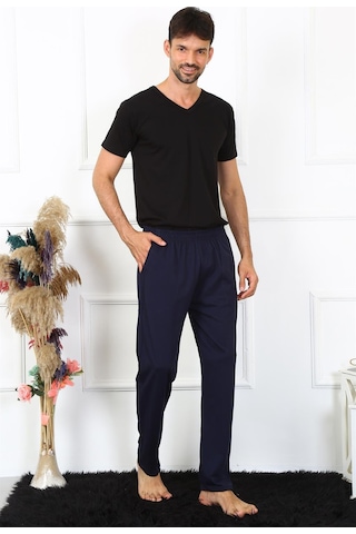 Akbeniz Erkek Pamuk Lacivert Tek Alt Pijama 27495 Lacivert