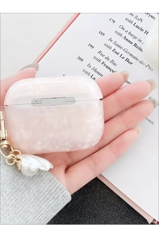 Cronax Airpods Uyumlu 3 İçin Anahtarlıklı Silikon Kulaklık Kılıfı 208674552 Beyaz